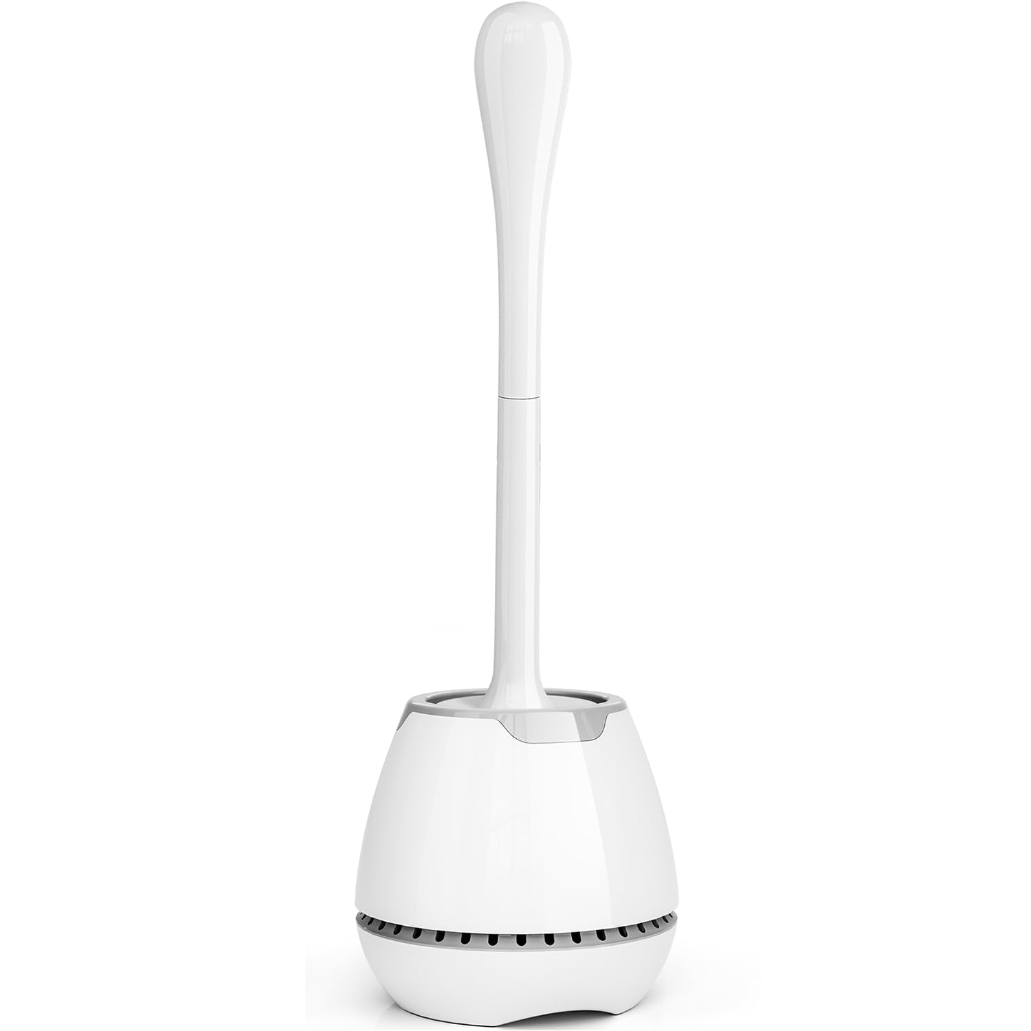 Jolof Store Toilet Brush and Holder – Ergonomic Scrubber with Ventilated Base
