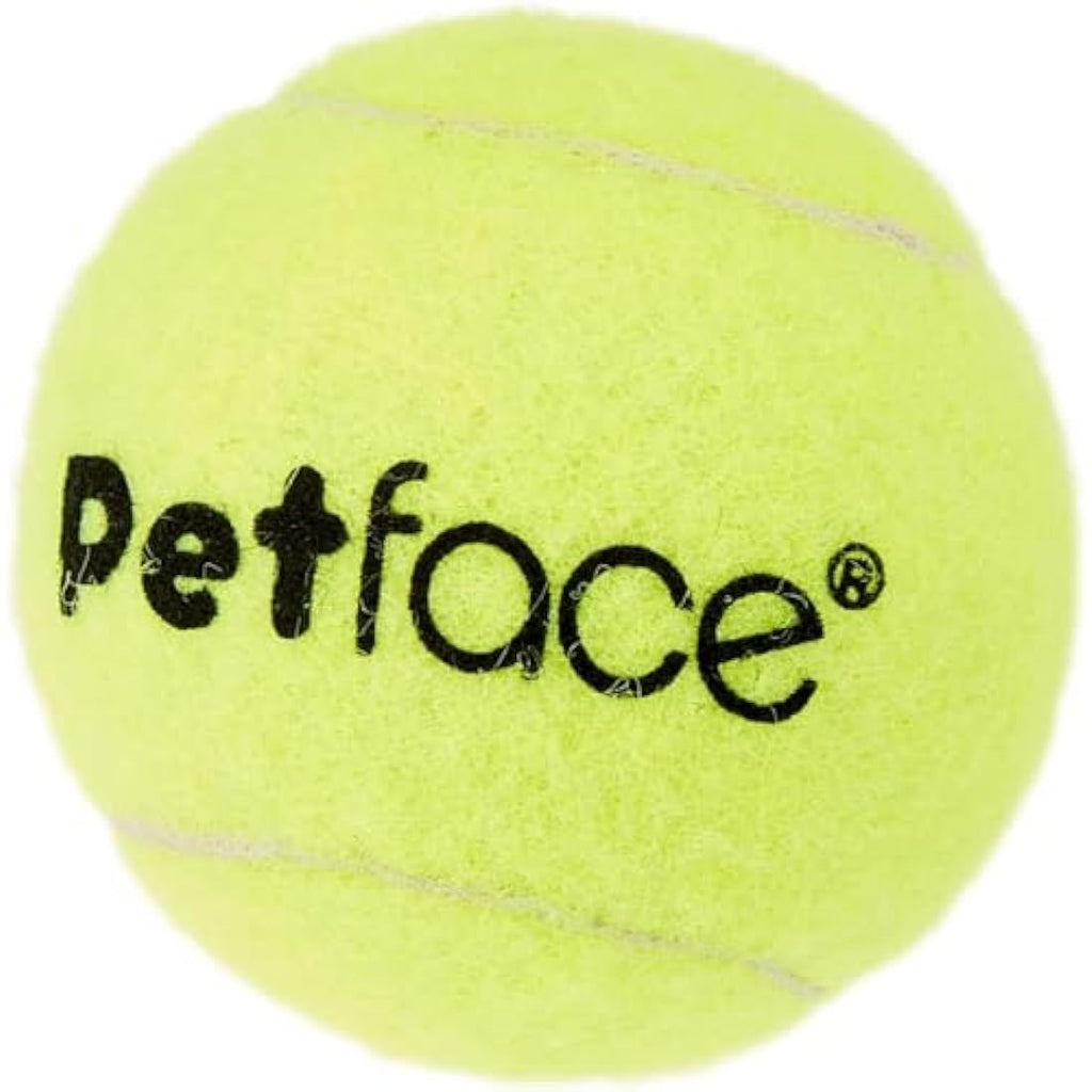 Petface Durable Tennis Balls for Dogs – High-Visibility Fetch Toy (3 Pack)