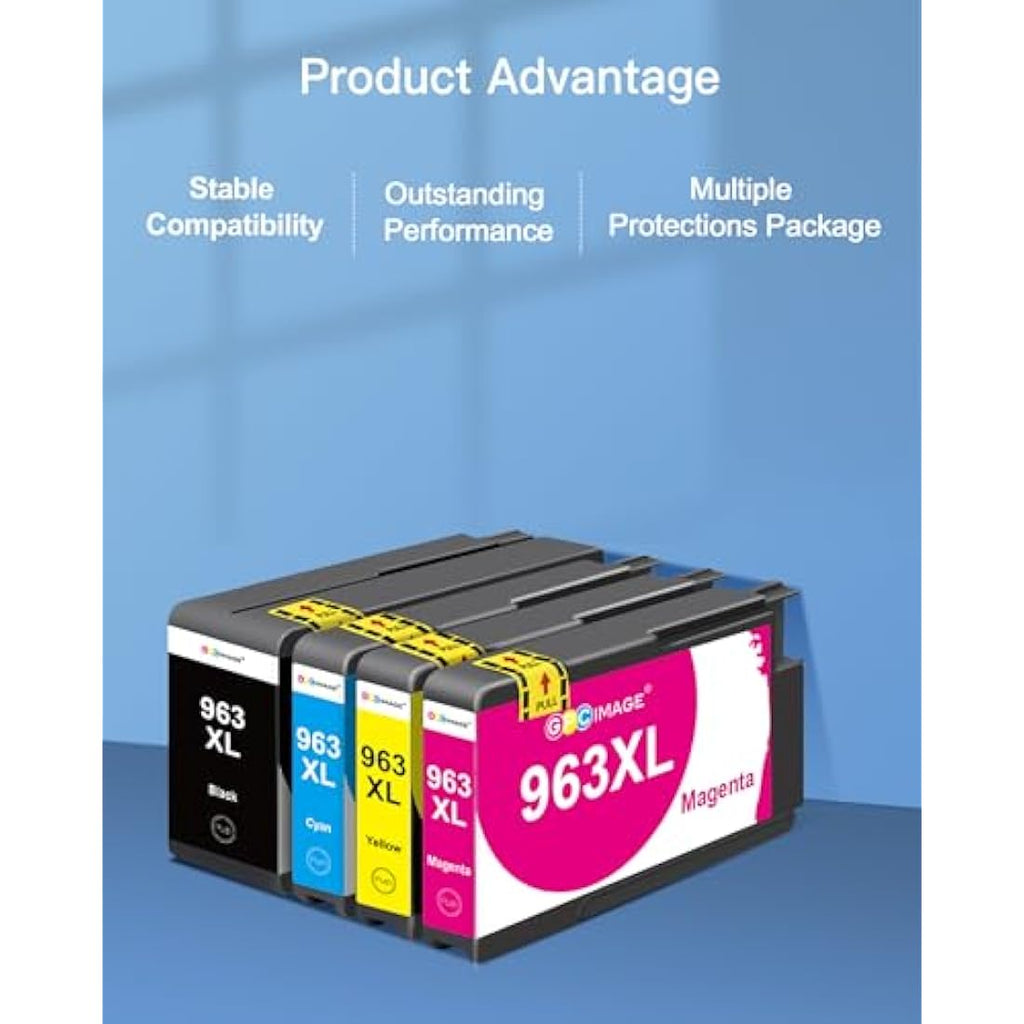 GPC Image 963XL Ink Cartridges Multipack for HP OfficeJet Pro 9020 9025