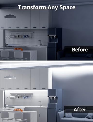 Lepro 10M Cool White LED Strip Light – 24V Dimmable Kitchen Cabinet Lighting