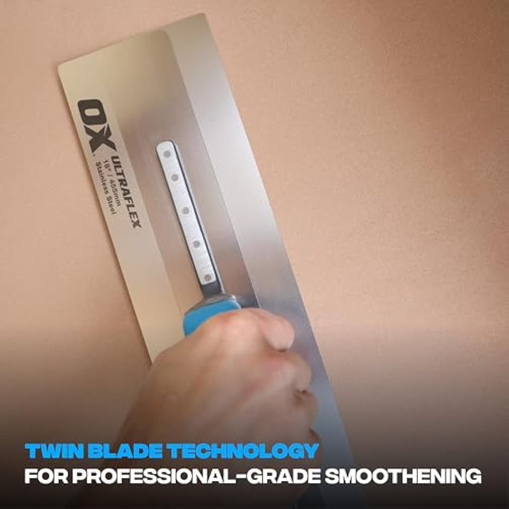 OX Pro UltraFlex Finishing Trowel - 11in / 280mm Plastering Tool