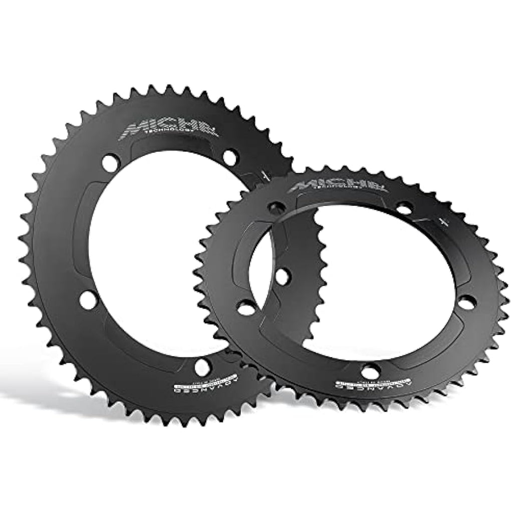 Miche Primato Advanced Track Chainring – 144PCD 58T Black Aerodynamic