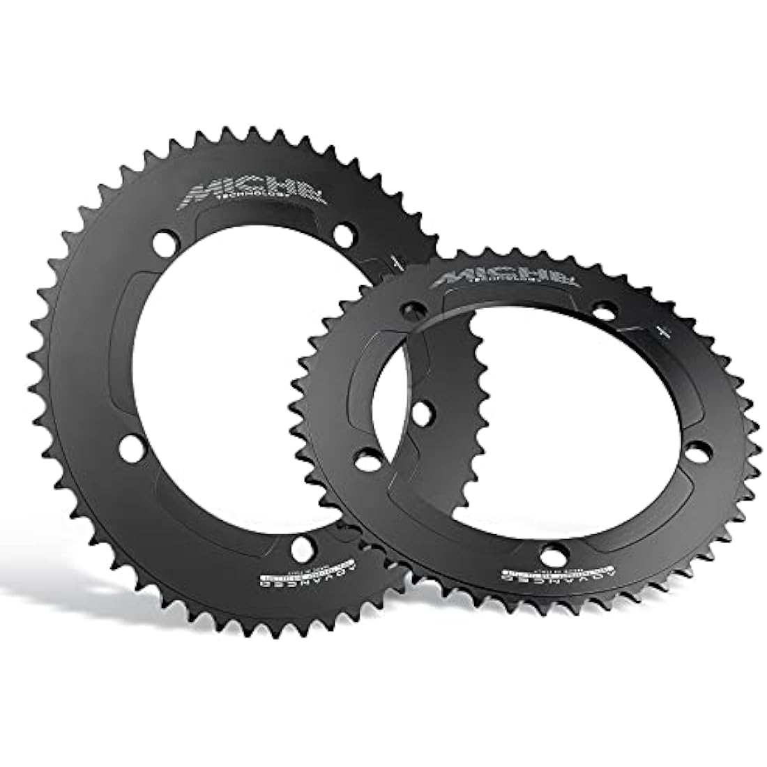 Miche Primato Advanced Track Chainring – 144PCD 58T Black Aerodynamic