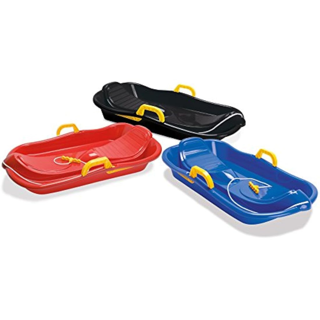 Dantoy Kids Snow Sledge with Safety Brakes – Durable Winter Toboggan