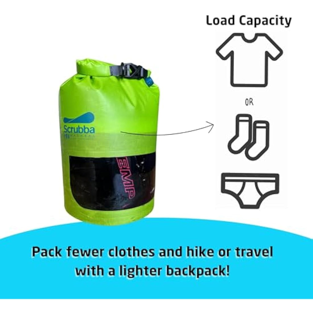 Scrubba MINI Wash Bag – Ultra-Compact Portable Washing Machine for Travel