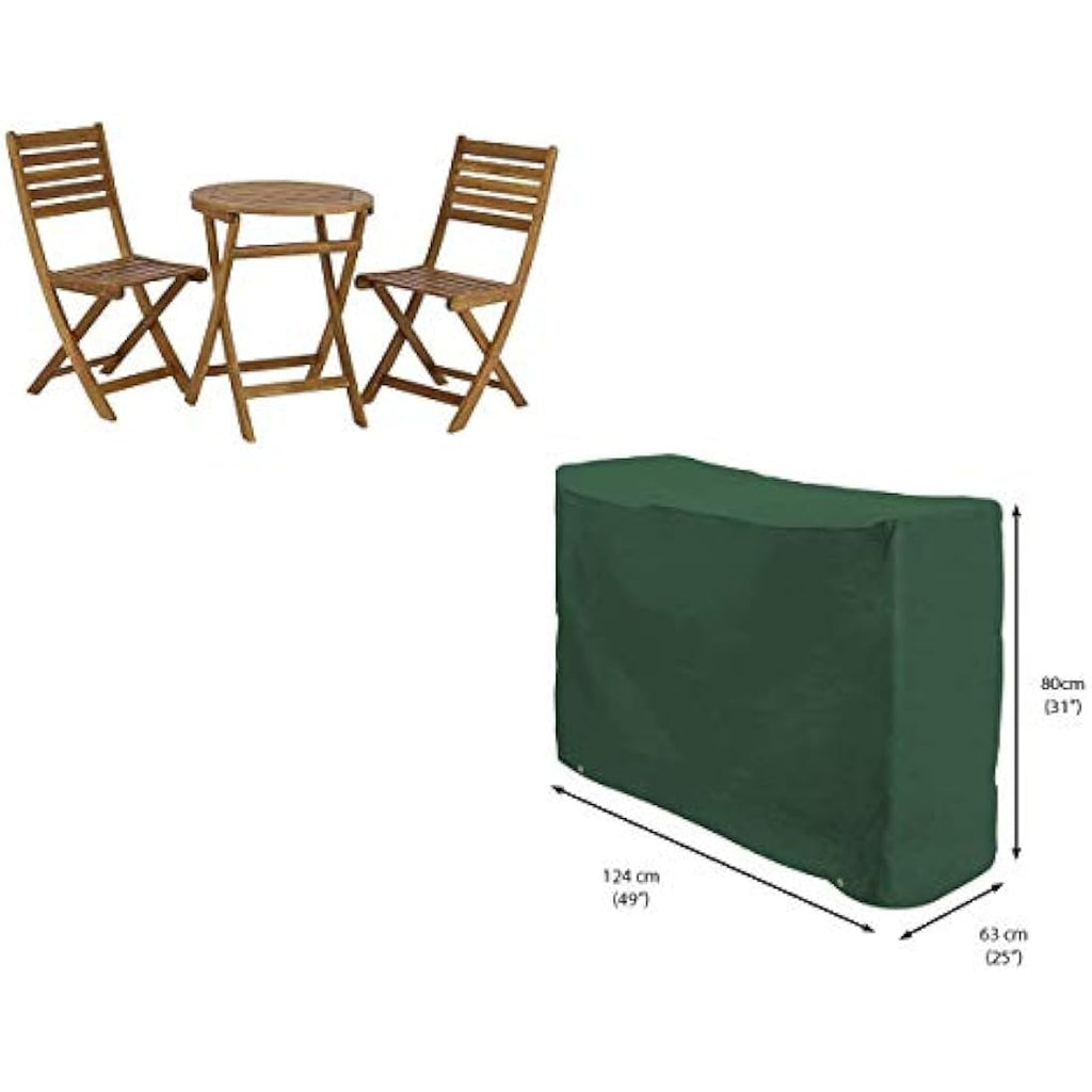 Bosmere Protector 6000 Bistro Set Cover – 2 Seat Waterproof Green