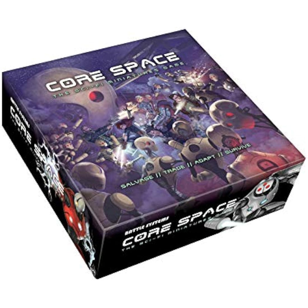 Battle Systems Core Space Starter Set | Sci-Fi Board Game with 3D Terrain