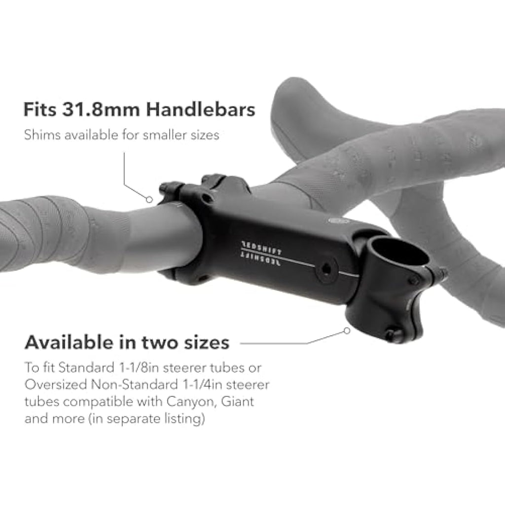 Redshift ShockStop Suspension Stem | 1-1/4 in Steerer for Canyon & Giant