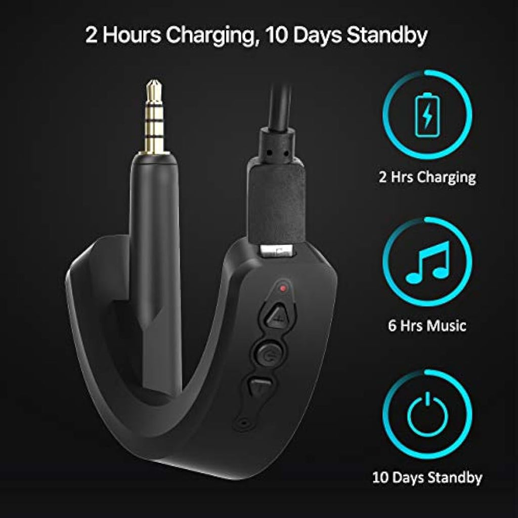 YOCOWOCO Bluetooth 5.0 Adapter for Bose QC15 QC2 Headphones | aptX