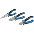 Bosch Professional 3-Piece Pliers Set – Chrome Vanadium Steel Tools
