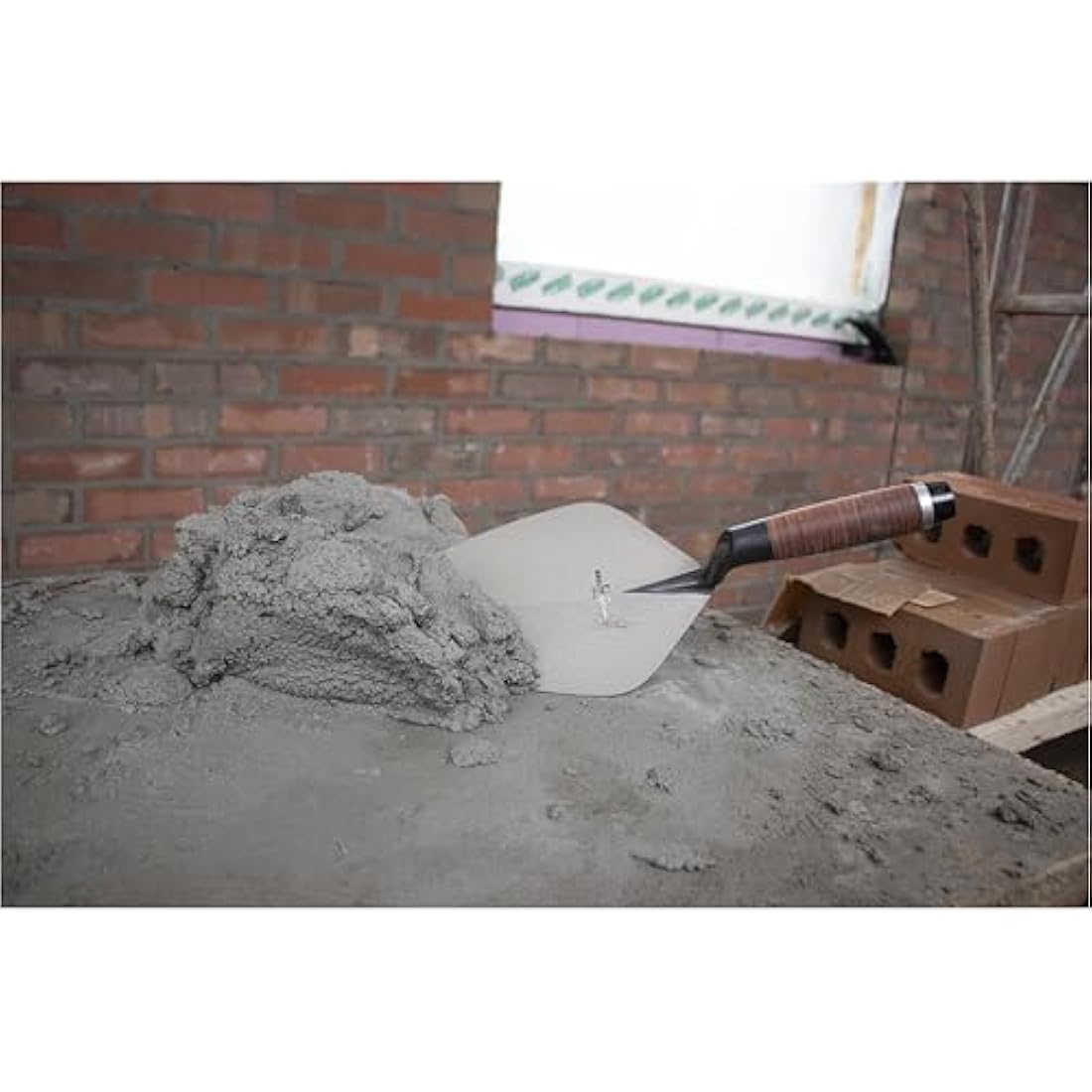 Marshalltown 34L11 Brick Trowel 11in | Wide London Leather Handle
