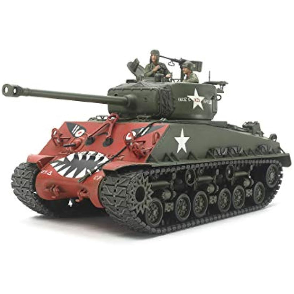 Tamiya US M4A3E8 Sherman Easy Eight Korean War Tank Model Kit | 1:35 Scale