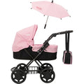 Joie Junior Dolls Pram & Parasol Set - Foldable Toy Stroller for Age 3+