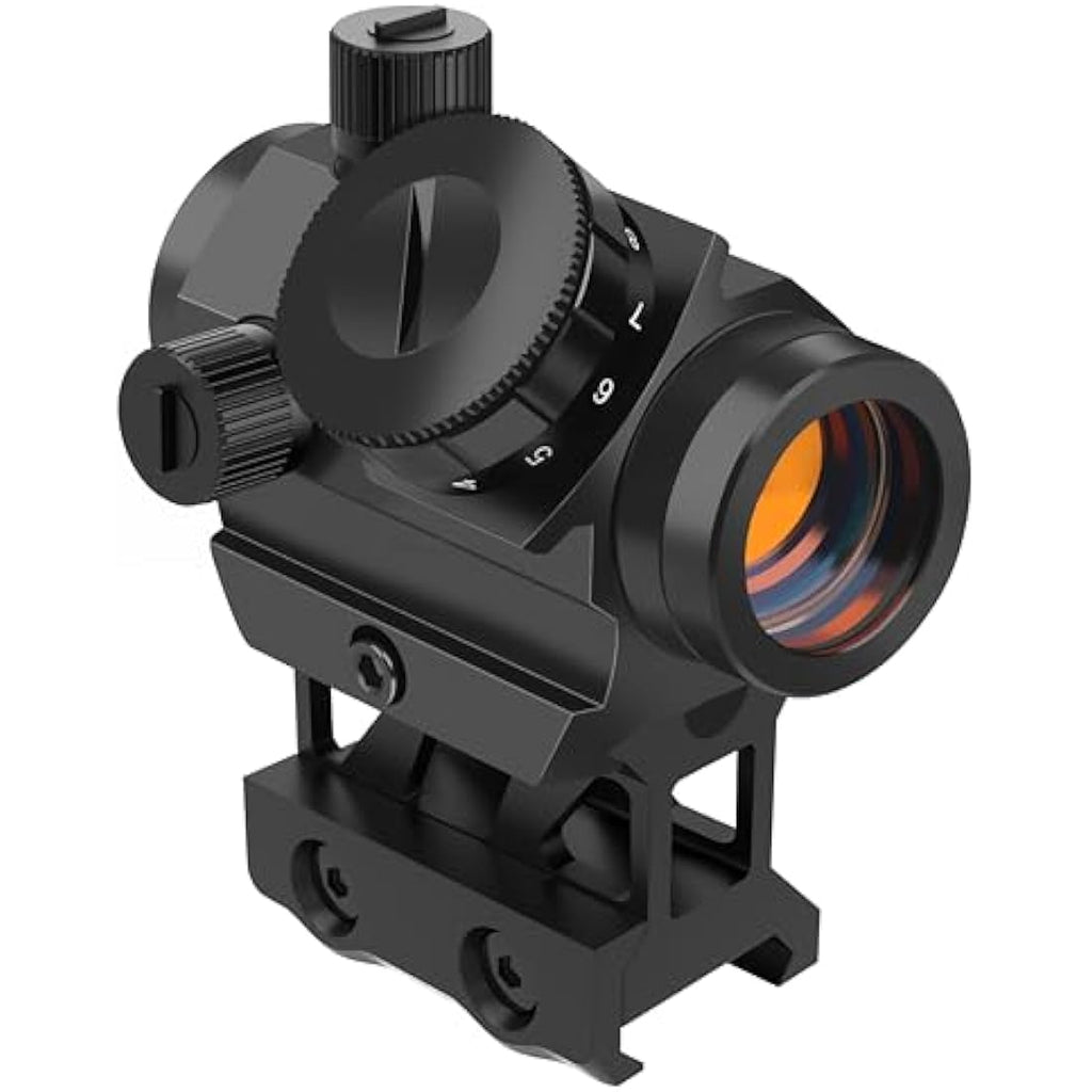 Feyachi RDS-25 Red Dot Sight - 4 MOA Rifle Scope with 1 inch Riser Mount
