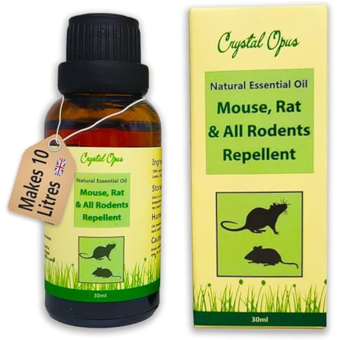 Natural Rodent Repellent Spray – Peppermint Oil Concentrate