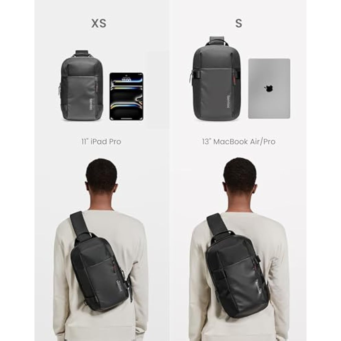 tomtoc Navigator-T24 EDC Sling Bag | 14-inch MacBook Pro & iPad Pro