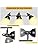 Unikcst 3-Way Retro Ceiling Spotlights | Matte Black Industrial E14 Light