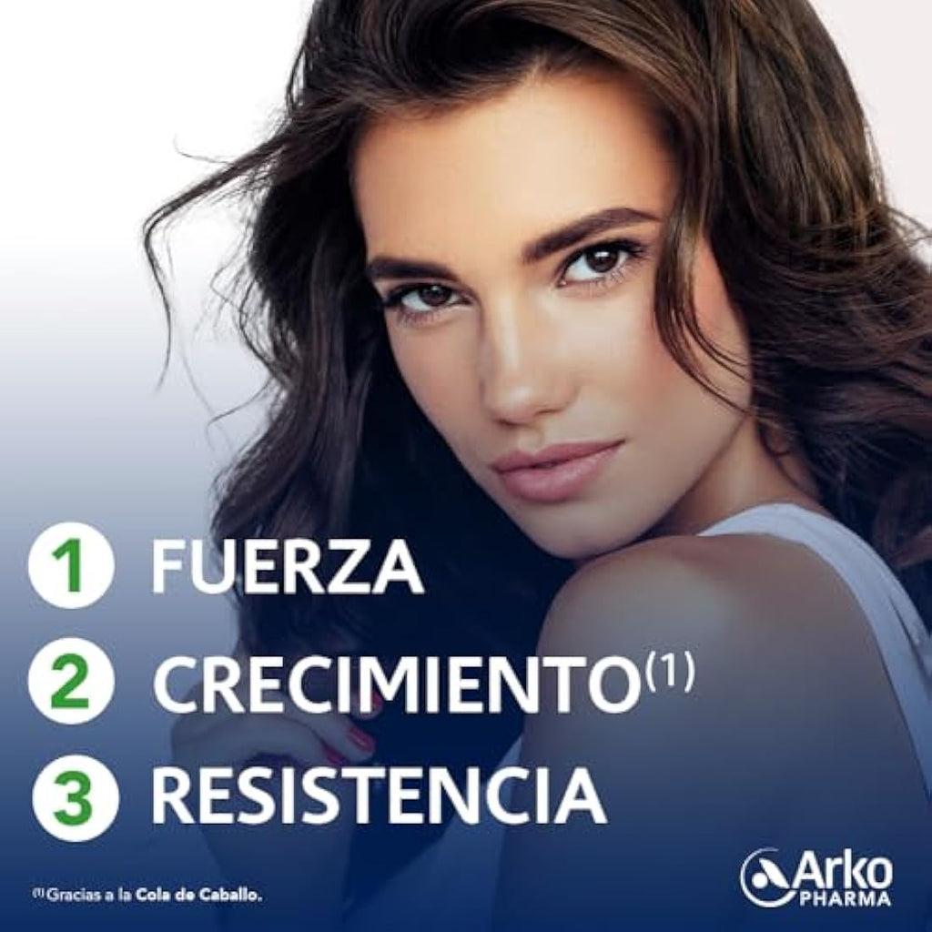 Arkopharma Forcapil Anticaída – Suplemento para el Cabello, 90 Cápsulas