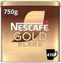 NESCAFÉ Gold Blend Instant Coffee Granules – Premium Roast 750g Tin