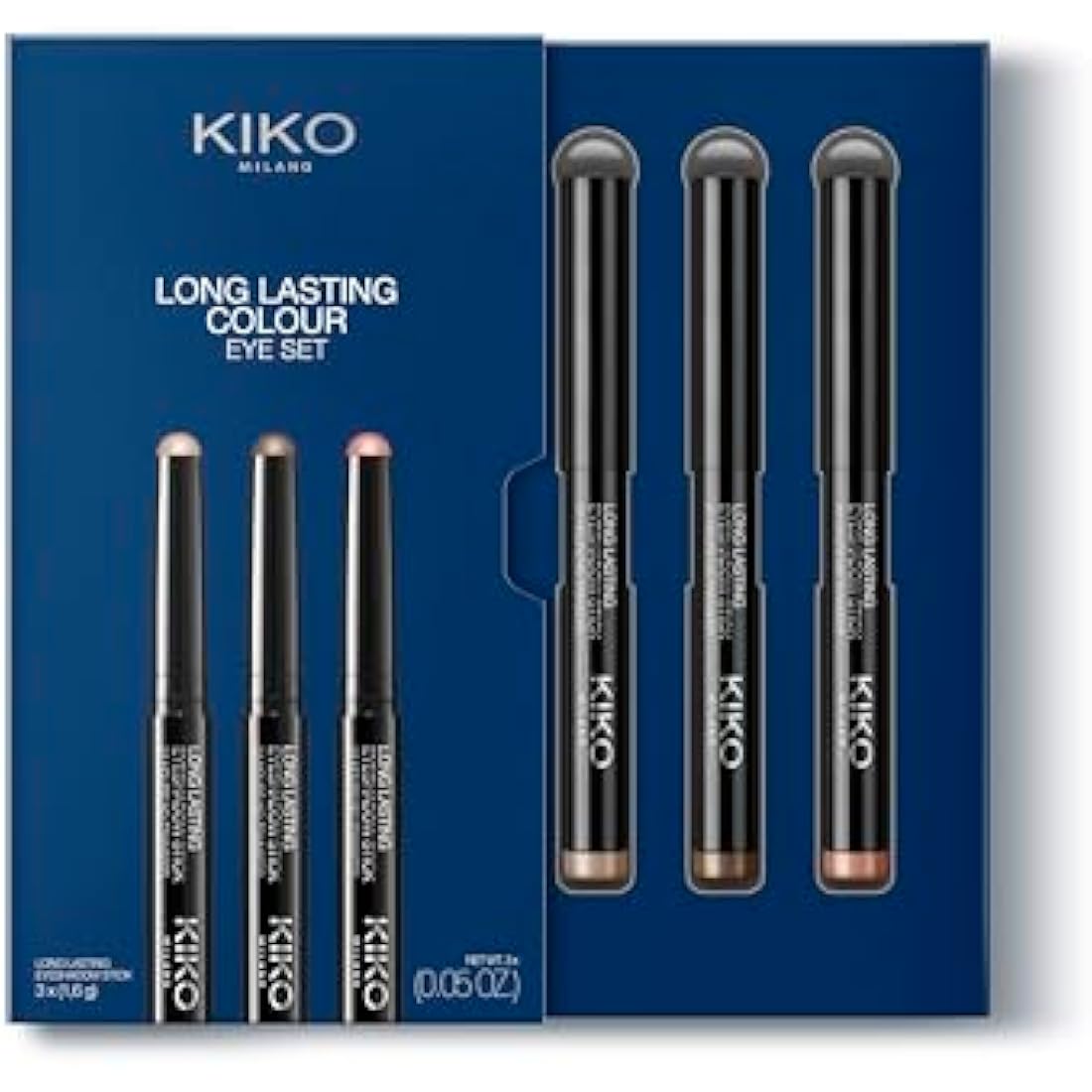 KIKO Milano Long Lasting Colour Eye Set - 3-Piece Eyeshadow Stick Kit
