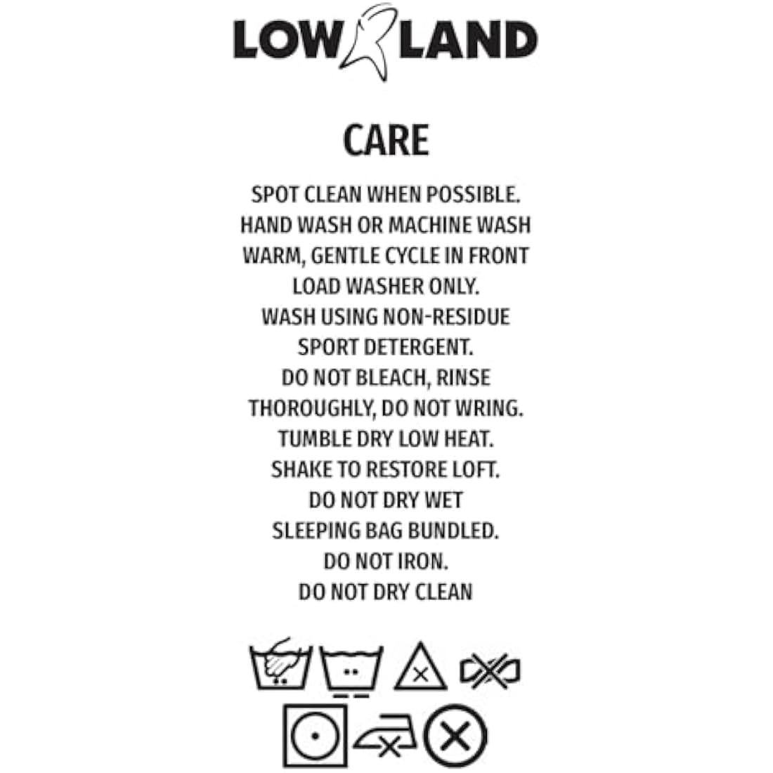 Lowland Outdoor Companion Economy Down Sleeping Bag – Red, 210x80cm