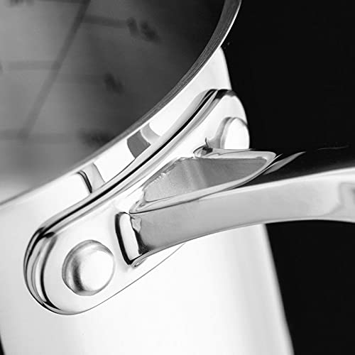 Stellar Profile Stainless Steel Draining Saucepan with Lid, 20cm 3.25L