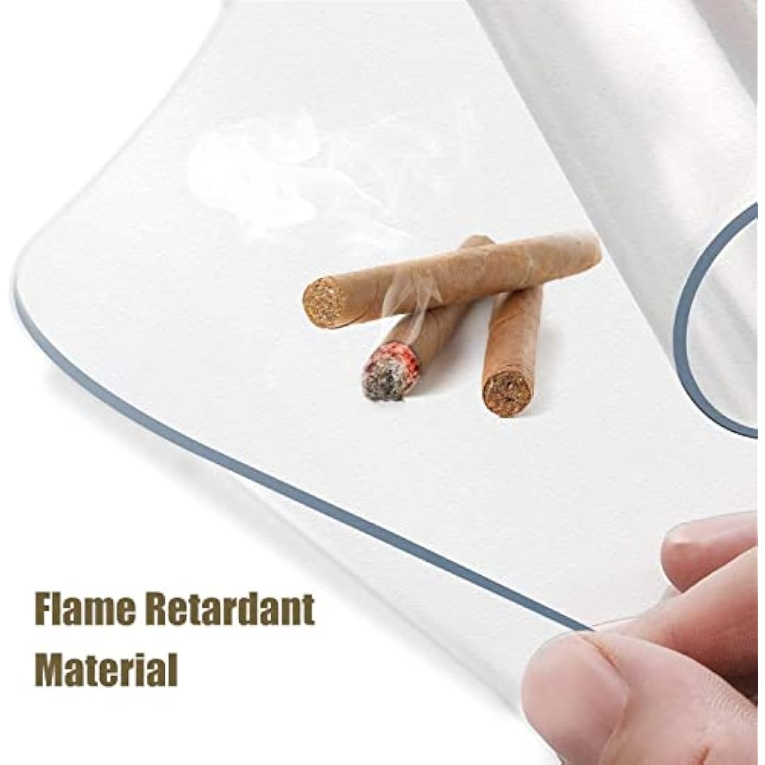Jolof Store Clear Chair Mat for Hard Floors | 90x120cm Transparent Mat