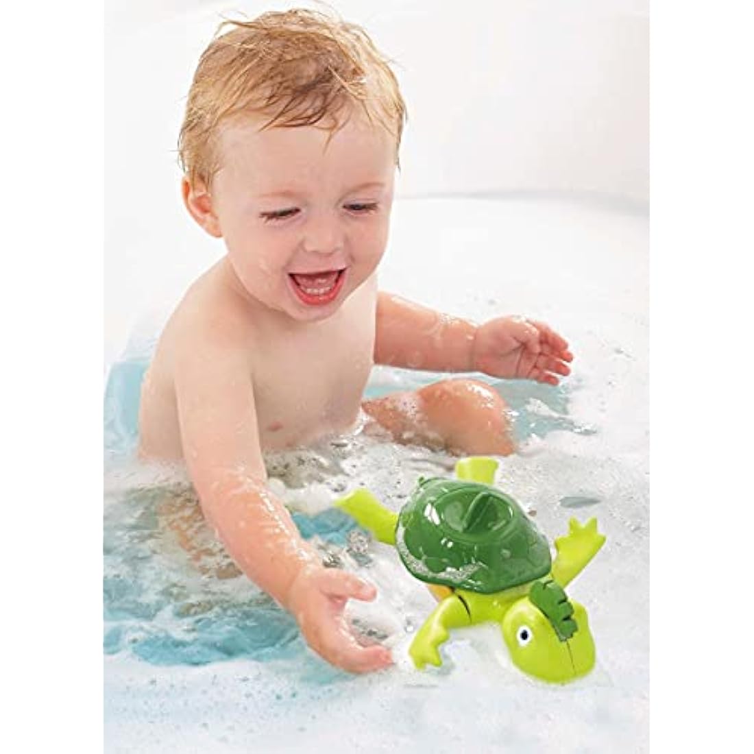 Toomies Swim & Sing Turtle - Interactive Musical Baby Bath Toy