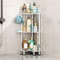 HapiRm 3-Tier Corner Shower Caddy | Stainless Steel Freestanding Storage