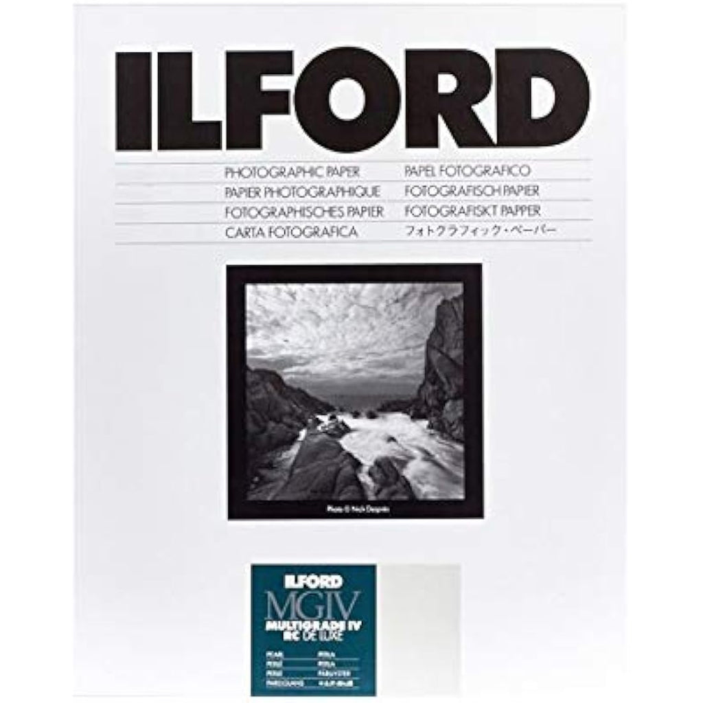 Ilford Multigrade RC Deluxe Pearl Photo Paper - 8x10 Inch, 50 Sheets