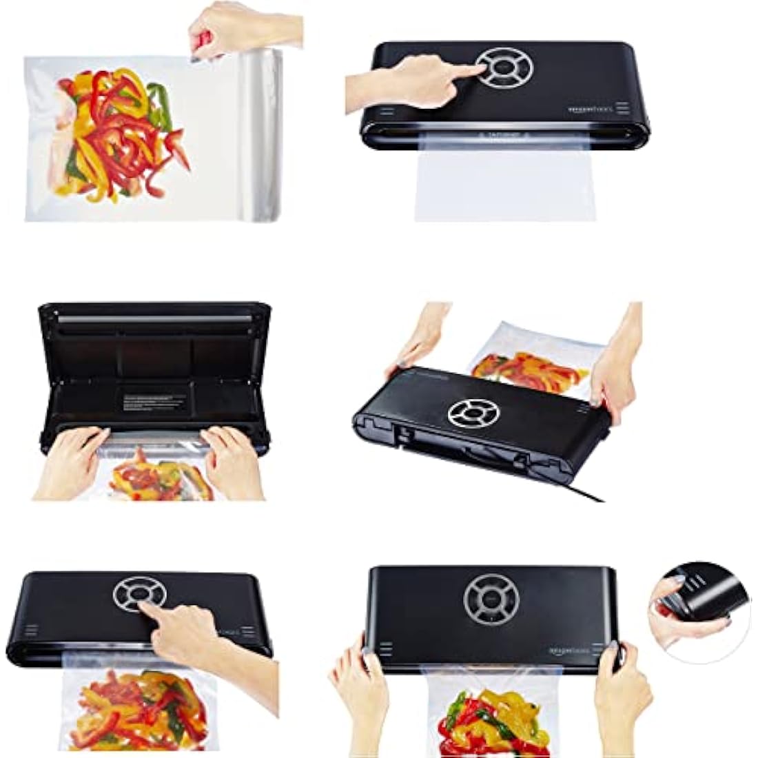 Jolof Store Vacuum Sealer Machine for Sous Vide – 30cm Seam, Black