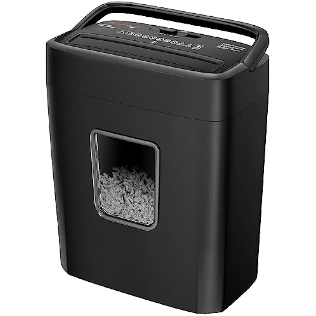 Bonsaii 8-Sheet Cross-Cut Paper Shredder | P-4 Security Home Office (C261-C)