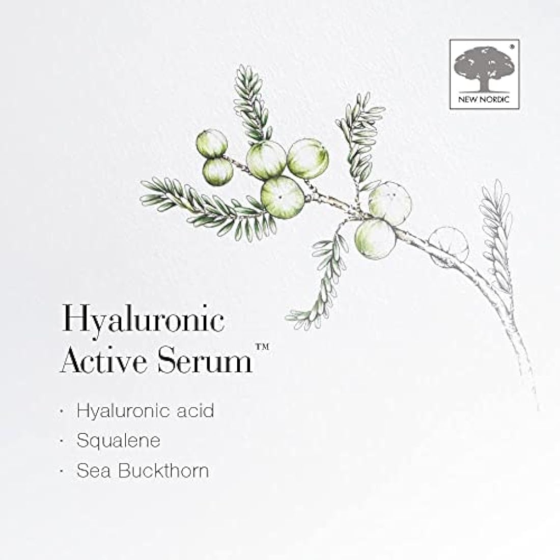 New Nordic Hyaluronic Active Serum | Hydrating & Firming Skin – 30ml