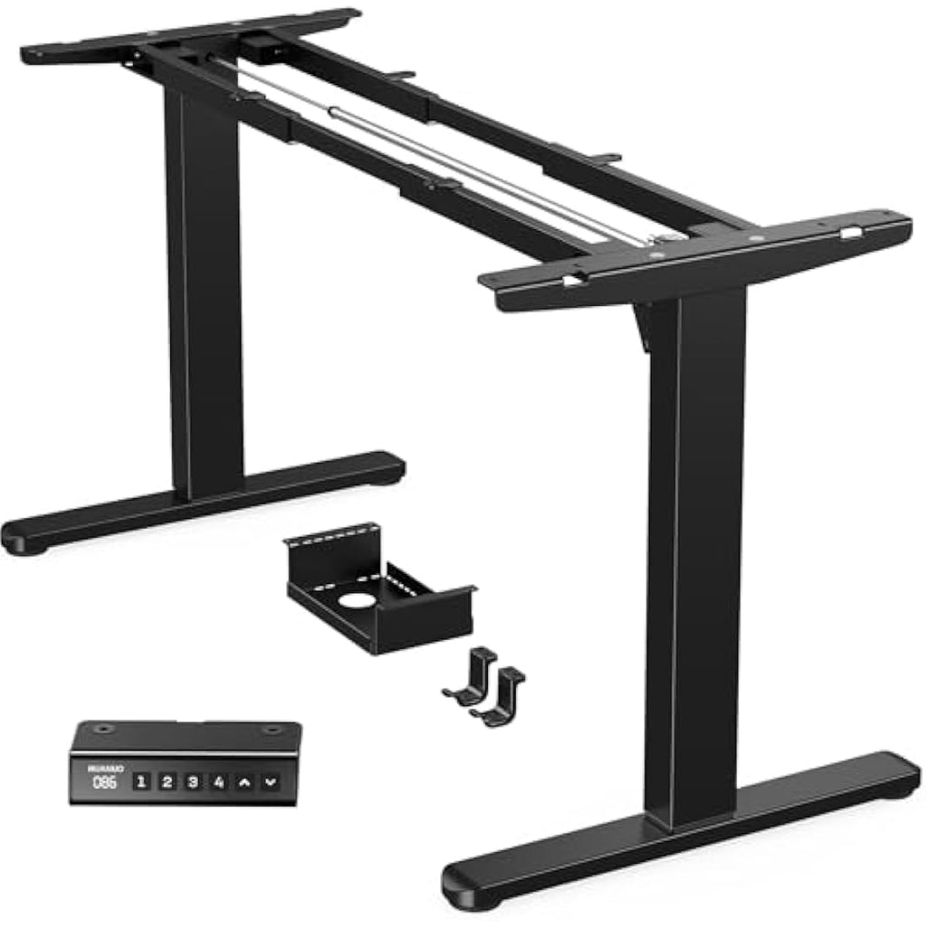 HUANUO Electric Standing Desk Frame | 100kg Capacity Brushless Motor