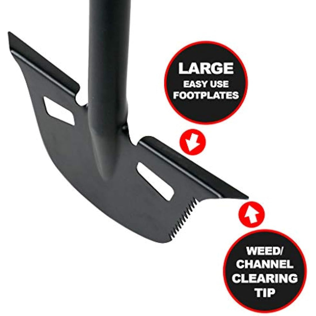 Roamwild Multi-Digger Garden Edger – Lightweight Fibreglass Root Saw