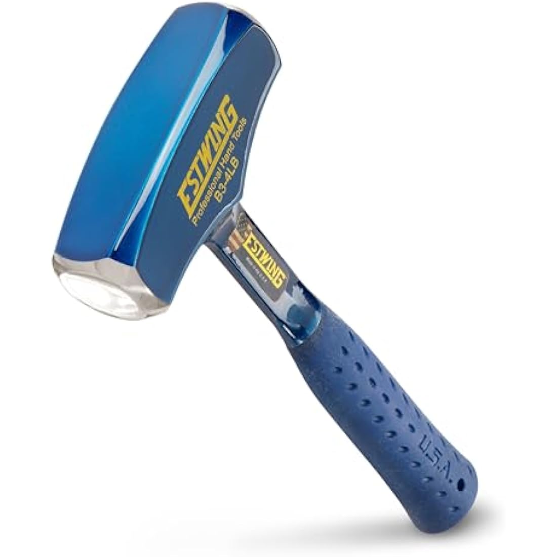 Estwing 4lb Drilling Hammer | Forged Steel Sledge with Shock Grip