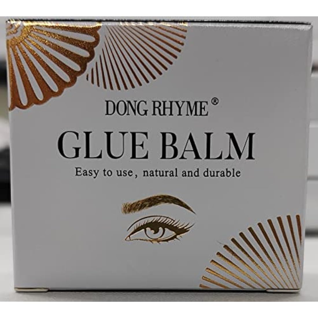 DONG RHYME Lash Lift Glue Balm – Nourishing Strong Adhesive for Brows, 15g