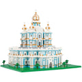 LULUFUN Smolny Cathedral Architecture Model - 3737pcs Micro Building Blocks