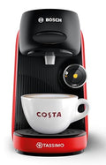 Bosch Tassimo Finesse TAS16B3GB Pod Coffee Machine, 0.7L - Red