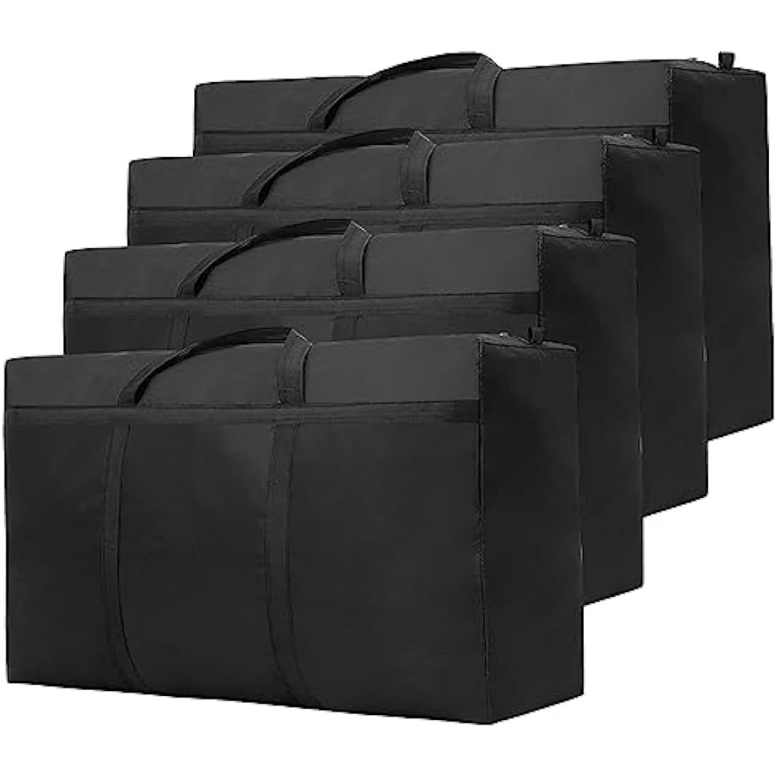 125L Extra Large Moving Bags – 4 Pack Heavy Duty Storage Boxes