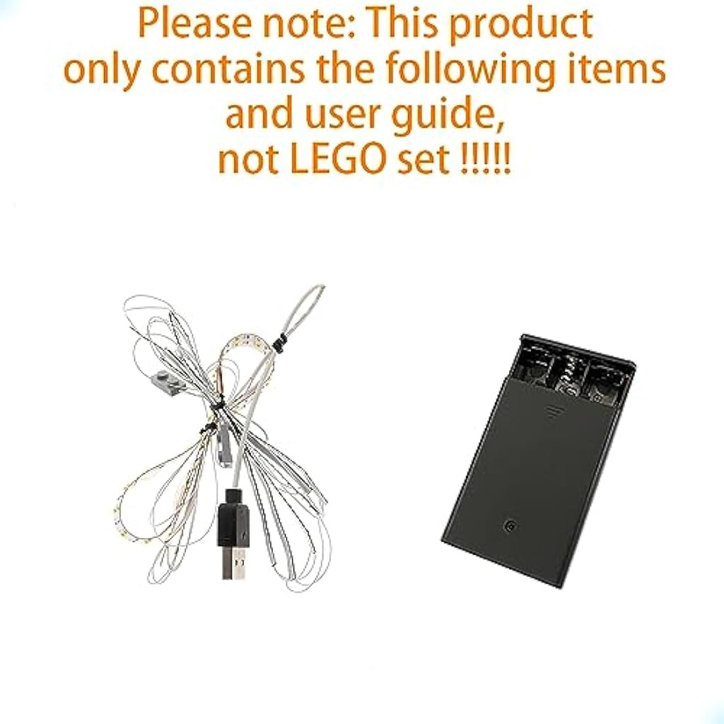 GEAMENT LED Light Kit for LEGO Himeji Castle 21060 - Lighting Set