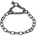 Sprenger Stainless Steel Dog Necklace – Black Training Collar for Dogs 55cm