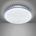 VIPMOON 36W LED Ceiling Light – Ultra-Thin Crystal Round Flush Mount