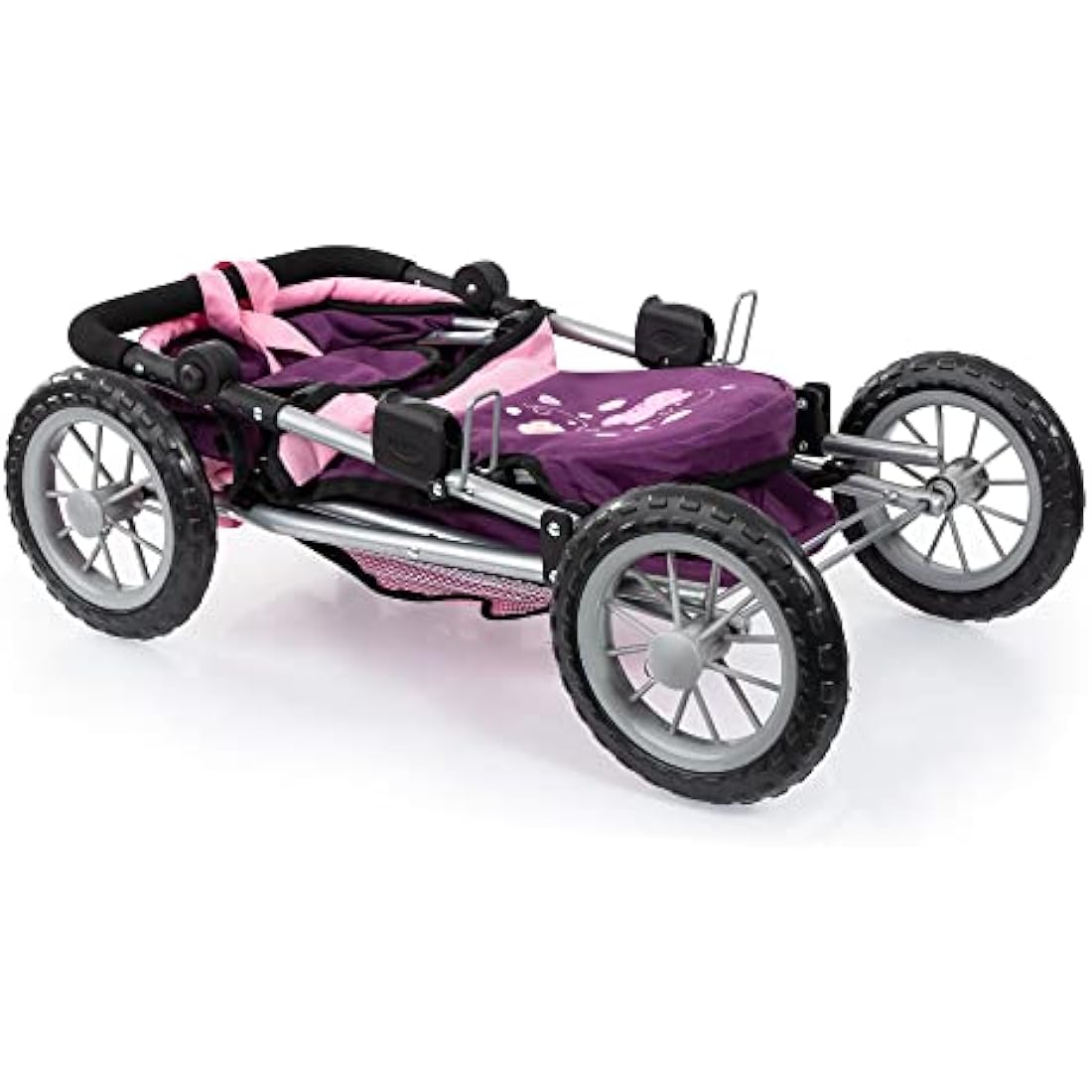 Bayer Design Trendy Dolls Pram – Foldable Toy Stroller with Bag
