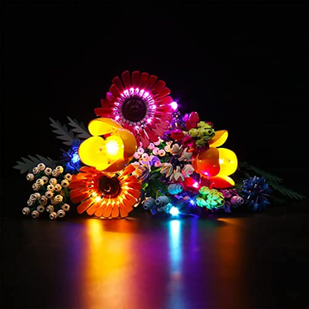 Jolof Store LED Light Kit for Lego Wildflower Bouquet 10313 Set