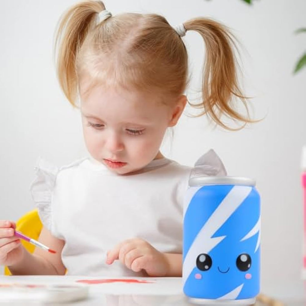 Anboor Blue Can Squishy Toy – Slow Rise Kawaii Squeeze Stress Relief