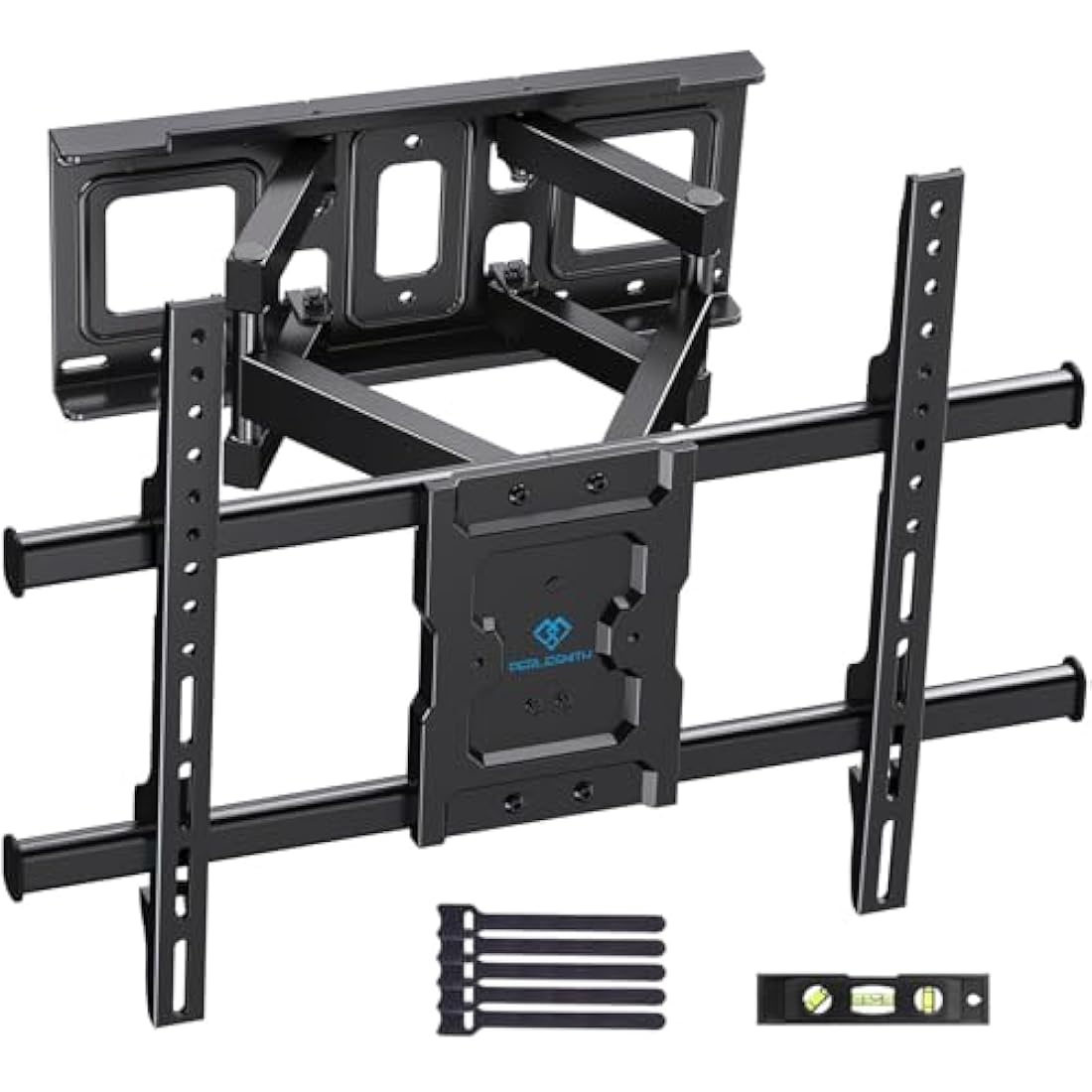 Perlesmith TV Wall Mount | 37-85 Inch Swivel Tilt Bracket | Max 60kg