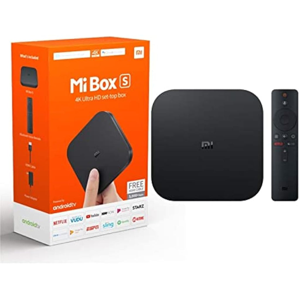 Xiaomi Mi Box S 4K Ultra HD Android TV Media Player with Chromecast
