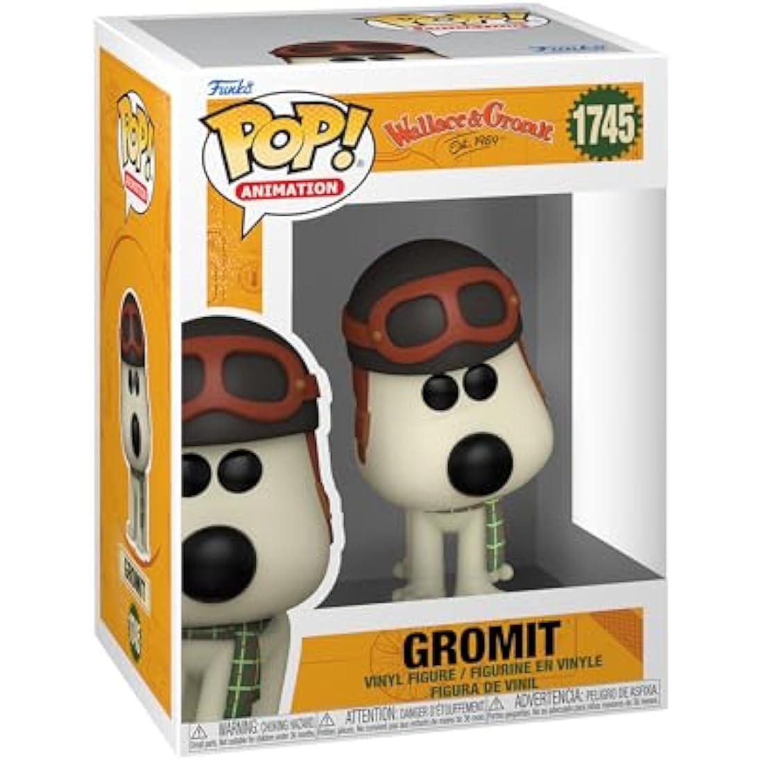 Funko POP! Movies: Wallace & Gromit – Gromit Vinyl Figure Model