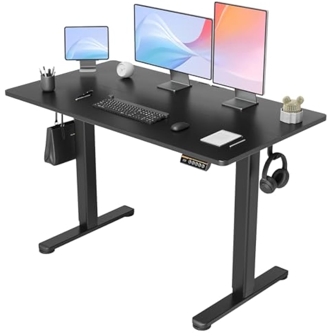 Claiks Electric Standing Desk – 120x60cm Height Adjustable Sit Stand
